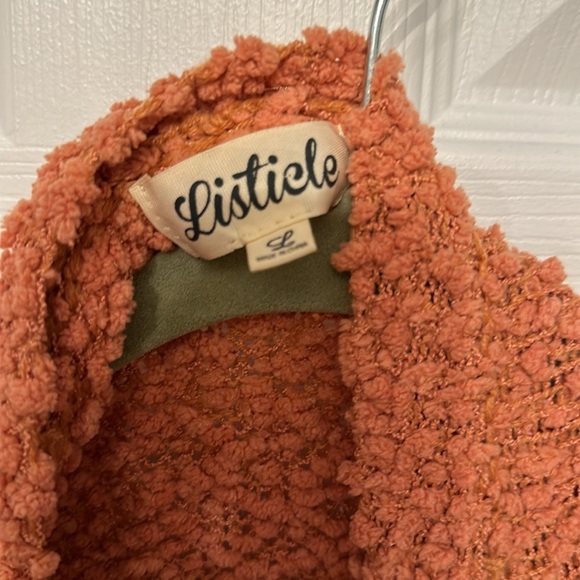 Listicle sweater cardigan large. - Picture 4 of 4